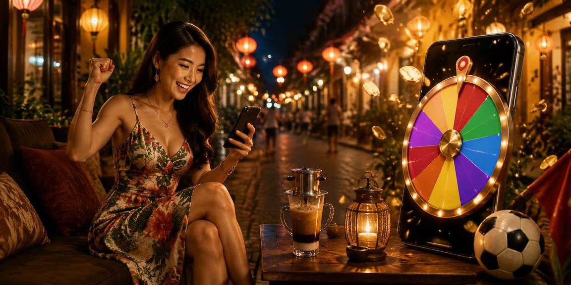 Người dùng Hà Nội cập nhật ứng dụng fx3 trên điện thoại Android bên ly cà phê